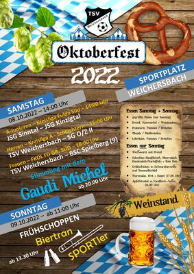 2022_10_08-09 Oktoberfest TSV Weichersbach